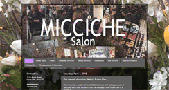 Desktop Screenshot of miccichesalon.com