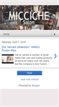 Mobile Screenshot of miccichesalon.com